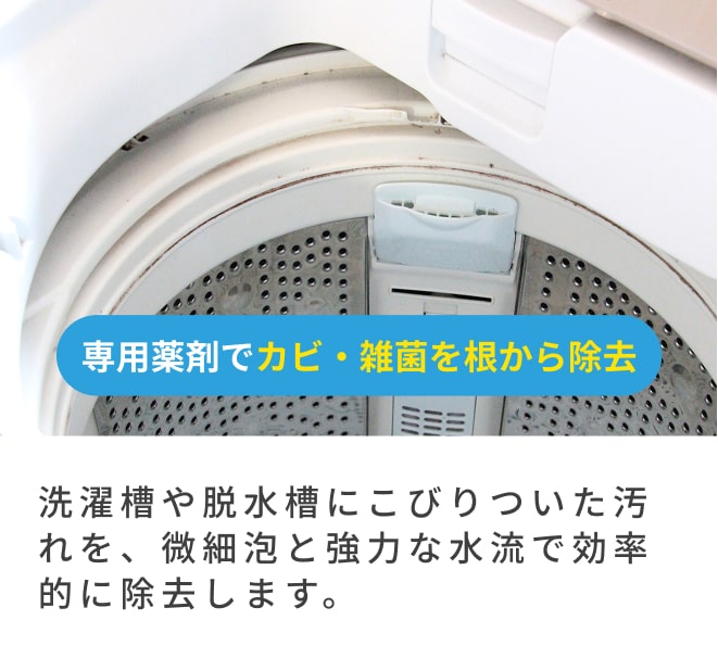 高圧×ファインバブルで徹底洗浄！